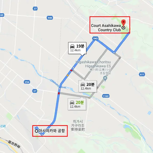코트아사히카와 컨트리클럽 상세 안내 4