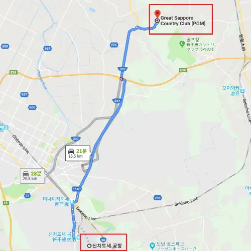그레이트삿포로 컨트리클럽 상세 안내 4