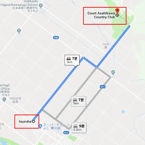 코트아사히카와 컨트리클럽 상세 안내 5