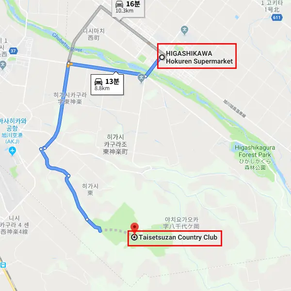 타이세츠잔 컨트리클럽 상세 안내 6