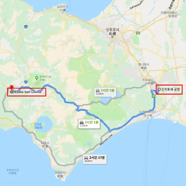니세코 골프코스 상세 안내 4