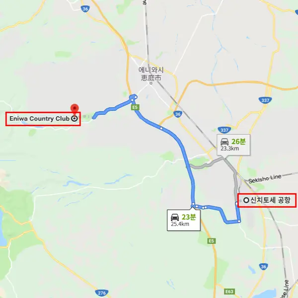 에니와 컨트리클럽 상세 안내 4