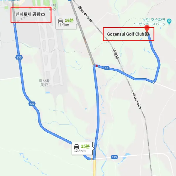 고젠스이 골프클럽 상세 안내 4