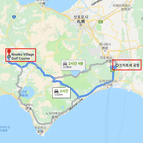 니세코빌리지 골프코스 상세 안내 4